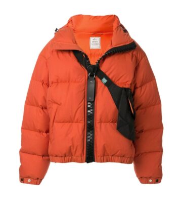 Crossbody Bag Puffer Jacket